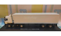 МАЗ-5440 с полуприцепом ОДАЗ-9786, белый, масштабная модель, Start Scale Models (SSM), 1:43, 1/43