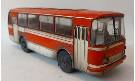 ЛАЗ-695Н со следами эксплуатации, масштабная модель, DEMPRICE, scale43