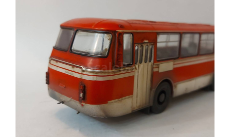 ЛАЗ-695Н со следами эксплуатации, масштабная модель, DEMPRICE, scale43