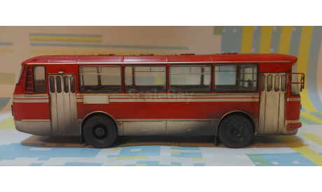 ЛАЗ-695Н со следами эксплуатации, масштабная модель, scale43