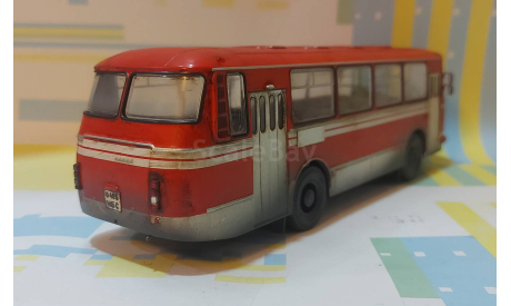 ЛАЗ-695Н со следами эксплуатации, масштабная модель, scale43