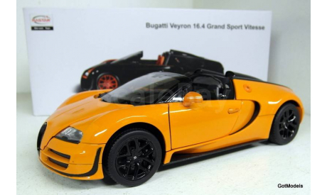 Bugatti grand sport vitesse 1/18 rastar, масштабная модель, 1:18, Autoart