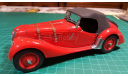 BMW 328 Roadster 1938 Red Autoart, масштабная модель, 1:18, 1/18