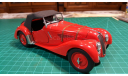 BMW 328 Roadster 1938 Red Autoart, масштабная модель, 1:18, 1/18