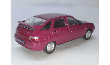 ВАЗ-2112 ’Лада’, масштабная модель, Автолегенды СССР журнал от DeAgostini, scale43