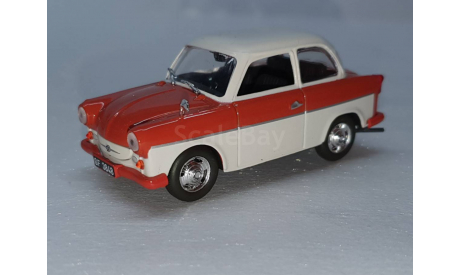 TRABANT P50, масштабная модель, Автолегенды СССР журнал от DeAgostini, scale43