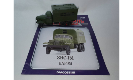 ЗИС-151 ВАРЭМ, масштабная модель, DeAgostini, scale43