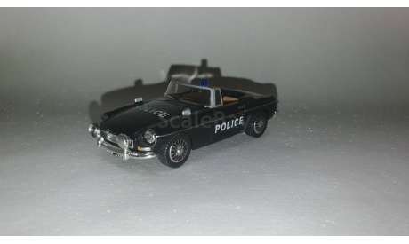 MGB Cabriolet Police, масштабная модель, Bauer/Cararama/Hongwell, scale43