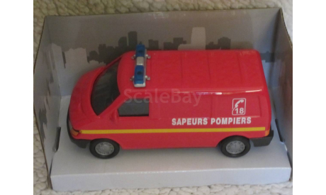 Volkswagen Transporter T4 Пожарный, масштабная модель, Bauer/Cararama/Hongwell, scale43