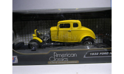 1/18 Motormax 1932 Ford 5-windows Coupe новая из коробки не доставалась.