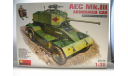 Боевая машина Mini Art 1:35 #35159 ’AEC Mk.III Armoured Car’, сборные модели бронетехники, танков, бтт, scale35