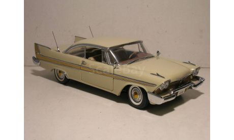 1/24 Danbury Mint 1958 Plymouth Fury Hardtop в оригинальной коробке с документами, масштабная модель, scale24