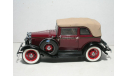 1/24 Franklin Mint 1932 ’Bonnie and Clyde’ Ford V8 Convertible с полным комплектом документов, масштабная модель, 1:24