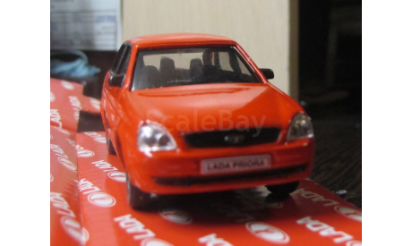 ВАЗ-2170 Лада Priora красный, Carline, масштабная модель, Bauer/Cararama/Hongwell, scale43