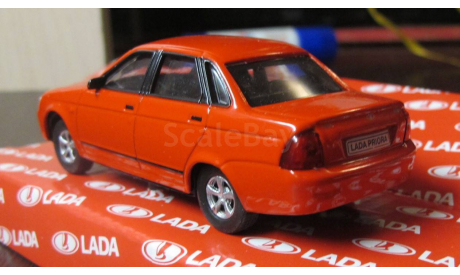 ВАЗ-2170 Лада Priora красный, Carline, масштабная модель, Bauer/Cararama/Hongwell, scale43