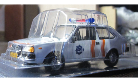 Volvo 343, ПММ № 62, Полиция Нидерландов. Журнал в наличии, масштабная модель, Полицейские машины мира, Deagostini, scale43