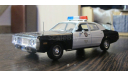 Dodge Coronet 1973, ПММ № 53, Полиция Лос Анджелеса, США. Журнал в наличии., масштабная модель, Полицейские машины мира, Deagostini, scale43