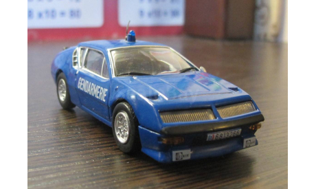 Alpine Renault A310, жандармерия Франции, ПММ № 11., масштабная модель, Полицейские машины мира, Deagostini, 1:43, 1/43