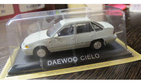 Daewoo Cielo (Nexia), Masini de Legenda № 52 (Румыния), 1:43. Журнал в наличии., масштабная модель, 1/43, Суперкары. Лучшие автомобили мира, журнал от DeAgostini