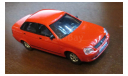 LADA Priora(красная), Carline, 1:43, масштабная модель