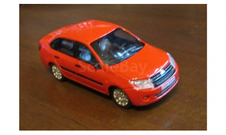 Lada Granta(красная), Carline, 1:43, масштабная модель, 1/43