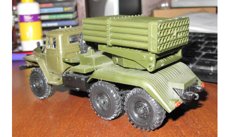 Урал-4320, БМ-21  РСЗО Град, Элекон, 1:43, масштабная модель, 1/43
