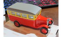 ГАЗ-0330, красный, НАП, 1:43, масштабная модель, Наш Автопром, scale43