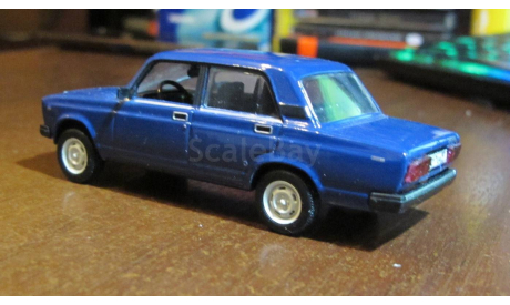 ВАЗ-2107, Жигули, АЛ СССР № 31, 1:43, масштабная модель, Автолегенды СССР журнал от DeAgostini, 1/43