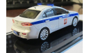 Mitsubishi Lancer X, Милиция ДПС, Москва 2010, Vitesse - с 1 рубля, редкая масштабная модель, 1:43, 1/43