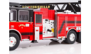 Smeal 105 Aerial Ladder - US Firetruck Huntersville IXO, масштабная модель, Ford, IXO грузовики (серии TRU), 1:43, 1/43