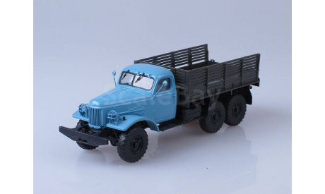 ЗиЛ-157К бортовой синий/зелёный, масштабная модель, Автоистория (АИСТ), 1:43, 1/43