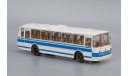 Автобус ЛАЗ-699Р белый с синими полосами, масштабная модель, 1:43, 1/43, Classicbus