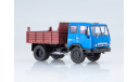 КАЗ-ММЗ-4502 самосвал синий/коричневый, масштабная модель, Автоистория (АИСТ), scale43