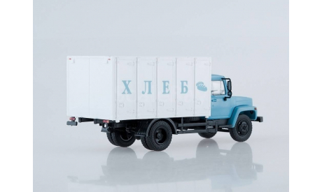 ГАЗ-3307 Фургон для перевозки хлеба, масштабная модель, Наши Грузовики, 1:43, 1/43
