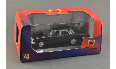 Волга ГАЗ-24 чёрная - IST, масштабная модель, IST Models, 1:43, 1/43