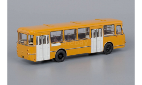 С РУБЛЯ!!! - Автобус ЛиАЗ-677М Охра, масштабная модель, Classicbus, 1:43, 1/43