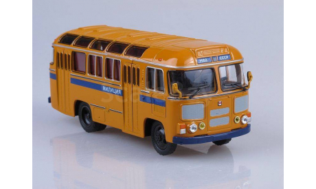 Автобус ПАЗ-672М ’МИЛИЦИЯ’, масштабная модель, Советский Автобус, 1:43, 1/43