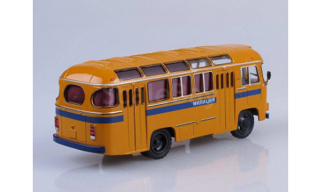 Автобус ПАЗ-672М ’МИЛИЦИЯ’, масштабная модель, Советский Автобус, 1:43, 1/43
