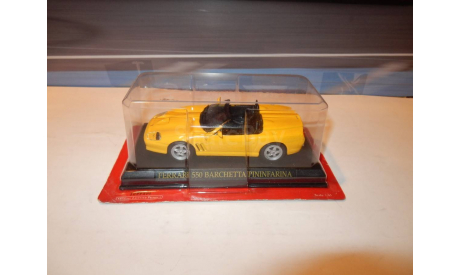 Ferrari 550 Barchetta Pininfarina №19, журнальная серия Ferrari Collection (GeFabbri), 1:43, 1/43, Ferrari Collection (Ge Fabbri)