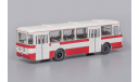 Автобус ЛиАЗ 677 бело-красный КБ, масштабная модель, Classicbus, 1:43, 1/43