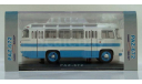 ПАЗ-672 (белый с голубыми полосами) 1-й выпуск, масштабная модель, 1:43, 1/43, Classicbus