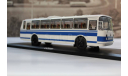 Автобус ЛАЗ-699Р белый с синими полосами, масштабная модель, 1:43, 1/43, Classicbus