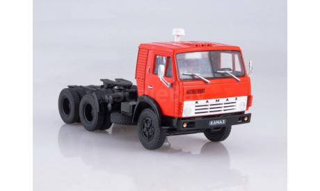 КАМАЗ-54112 седельный тягач красный, масштабная модель, DeAgostini, 1:43, 1/43