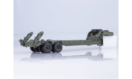 Полуприцеп ЧМЗАП-5247Г хаки, масштабная модель, Автоистория (АИСТ), scale43