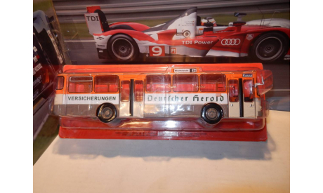 Автобус Mercedes-Benz O305 grey/orange/beige, масштабная модель, Hachette, 1:43, 1/43