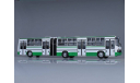 Автобус Икарус 280.64 бело-зеленый СОВА, масштабная модель, Ikarus, Советский Автобус, 1:43, 1/43
