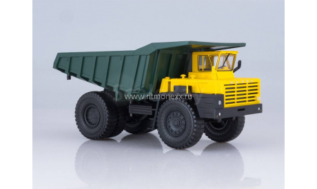Карьерный самосвал БЕЛАЗ-548А (жёлто-зелёный), масштабная модель, Наш Автопром, 1:43, 1/43