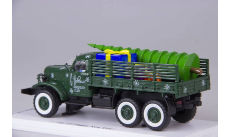 Бортовой ЗИЛ 157 ’С новым годом’ SSM, масштабная модель, Start Scale Models (SSM), 1:43, 1/43