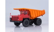Углевоз-самосвал БЕЛАЗ-7510 (красно-оранжевый), масштабная модель, Наш Автопром, scale43