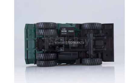 Карьерный самосвал БЕЛАЗ-7522 (жёлто-зелёный), масштабная модель, Наш Автопром, scale43